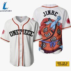 Jinbe Baseball Jersey Shirts One Piece Custom Anime For Fans Baseball jersey the epitome of sporty style and unparalleled comfort. Designed for athletes and fans alike, this jersey combines top-notch craftsmanship with superior materials. Made from high-quality, breathable fabric, it ensures maximum breathability during intense gameplay. With its perfect fit and reinforced stitching, this baseball jersey offers exceptional durability, withstanding the demands of rigorous training sessions and co Baseball Jersey Shirt, Anime Merch, Anime Gifts, Baseball Jersey, One Piece Anime, Sustainable Fabrics, Baseball Jerseys, Jersey Shirt, Sporty Style