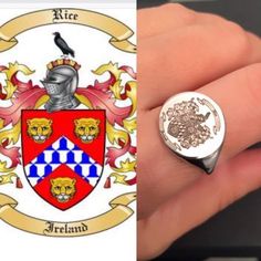 "Coat of Arms Family Crest Ring, Crest Engraved ring, Personalized Ring Engraved Signet ring with Round Seal - Best quality 18k Gold Plate also avaliable in sterling silver - suitable for men and women, Seal Diameter: 15 mm = 5.9\" Please note in the \"notes to seller\" at checkout. : * state your ring size * letter/ picture you want to engrave The product will arrive to you packed in gift box and padded envelope to maintain the product Our jewelry are water resistant and comes with 1 year warra Silver Jewelry With Certificate Of Authenticity As Gift, Ceremonial Silver Engraved Ring Stamped 14k, Silver Rings With Certificate Of Authenticity As Gift, Fine Jewelry Rings With Certificate Of Authenticity As Gift, Unique Polished Signet Ring For Anniversary, White Gold Rings With Certificate Of Authenticity For Gift, Ceremonial Hallmarked Sterling Silver Signet Ring, Ceremonial Engraved Sterling Silver Ring, Ceremonial Sterling Silver Hallmarked Signet Ring