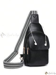 Bird in Bag - Exquisite 2024 Womens Soft Leather Crossbody Bag: Versatile and Stylish Chest Bag, Shoulder Bag, and Backpack Portable Crossbody Shoulder Bag For On-the-go, On-the-go Crossbody Shoulder Bag, Trendy Chest Bag With Single Shoulder Strap For On-the-go, Portable Crossbody Bag For On-the-go, Trendy Satchel Chest Bag With Mobile Phone Holder, Portable Pouch Chest Bag For Daily Use, Black Chest Bag With Adjustable Strap For Daily Use, Daily Use Mobile Phone Shoulder Chest Bag, Everyday Chest Bag With Mobile Phone Pocket