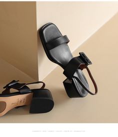 CHIKO Thordis Open Toe Block Heels Heeled Sandals Leather Items, Heeled Sandals, Block Heels, Open Toe, Rubber Sole, Sandals Heels, Heel Height, Leather Upper, Sandals