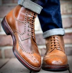 New+Two+Tone+Oxfords+Wingtip+Brogue+Ankle+High+Leather+Boot Shoe+Structure+Are+Divided+Into+Following+Parts: 1.+Baseline+rubber+sole+ 2.+100%+Leather+heel+made 3.+Best+finishing+two+tone+leather 4.+Manufacture+used+lace+up+fastening 5.+Best+lining+with+leather+on+shoes 6.+Leather+sole+is... Vintage Lace-up Boots With Brogue Detailing, Casual Wingtip Lace-up Boots With Rubber Sole, Brown Wingtip Leather Shoes With Laces, Brown Leather Wingtip Shoes With Laces, Leather Wingtip Lace-up Shoes For Fall, Wingtip Lace-up Boots With Brogue Detailing For Fall, Fall Wingtip Lace-up Boots With Brogue Detailing, Fall Wingtip Leather Shoes With Brogue Detailing, Fall Wingtip Brogue Lace-up Boots