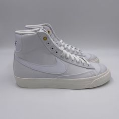 Nike Blazer Mid ' 77 White Womens Shoes Brand New, With Original Box. Product Code: Dx5550 100 Price Is Firm. Fast And Professional Shipping! Will Ship Next Business Day. Check Out My Closet For Models Such As Ultraboost Nmd R1 Swift Run Both Mens And Womens Shoes Nike Blazer Mid 77 White, Nike Blazer Mid 77, Nike Blazers Mid, Blazer Mid, White Shoes Women, Nike Blazer, White Nikes, Shoe Brands, Womens Shoes Sneakers