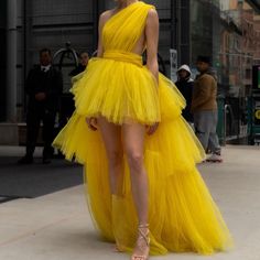 Hot Fashionista Tallulah One Shoulder Tulle Maxi Dress Premier Dresses, Pageant Aesthetic, Gown Photoshoot, Pride 2023, Solid Dress Casual, Plisse Dress, Tulle Maxi Dress, High Fashion Dresses, Glamorous Party