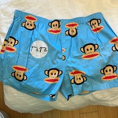 Reposhing This Item I Purchased From @Allkindofkinds. Medium But Fits More Like A Small Questions? Leave A Comment Below! Womens Boxers, Paul Frank, Boxer Shorts, Women's Intimates, Women Shopping, Blue, Color