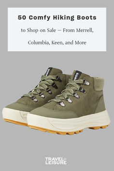 One of the best deals we’ve spotted so far is the winter trail-ready Merrell Women’s Siren Traveler 3 Mid Waterproof Hiking Boots, which are currently available for just $83 as opposed to their typical $150 price tag. Click to shop now! We may receive compensation if you click on our links. #boots #hikingboots #whattopack Waterproof Hiking Boots, Sorel Womens, Camping And Hiking, What To Pack, Travel And Leisure, Price Tag