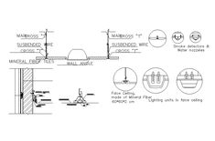 an architectural drawing shows the details for different types of windows and doors