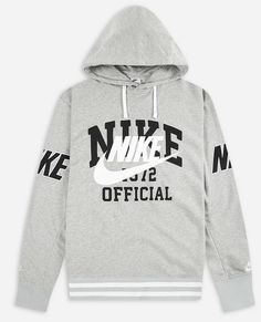 AUTHENTIC NIKE NSW TREND FRENCH TERRY HOODIE DD6168-060 BODY 100% COTTON RIB 98% COTTON 2% SPANDEX HOOD LINING 100% COTTON French Terry Hoodie, French Terry, Vest Jacket, Graphic Sweatshirt, Mens Accessories, Spandex, Mens Outfits, Nike, Sweatshirts