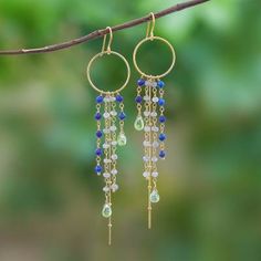 Waterfall Earrings, Wire Jewelry Rings, Earring Inspiration, Earring Designs, Earring Making, Bead Ideas, Earring Ideas, Earrings Inspiration, Homemade Jewelry