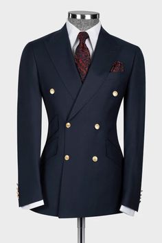 Buy Calm Navy Blue Double Breasted Men Two Piece Suit | Three Pocket Suit for men from bradymensuit. Huge collection of Peaked Lapel Double Breasted men's suit sets at low offer price & discounts, free shipping & custom made. Order Now. Tailored Double-breasted Business Set, Formal Double Breasted Suit With Pockets, Tailored Business Sets With Double Button Closure, Business Sets With Double Button Closure And Notch Lapel, Double Breasted Business Suit With Pockets, Double Breasted Business Suit With Suit Collar, Double Breasted Suit With Pockets For Business, Double-breasted Business Suits With Pockets, Double-breasted Business Suiting Sets