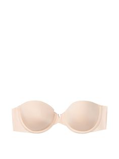 This essential strapless bra stays where it’s meant to while delivering the lift you need. Casual or formal, it's the perfect solution for any occasion.  Lift & Lining   Lightly lined  Underwire   Straps & Hooks   Adjustable, removable straps  Back hook-and-eye closure  5 different ways to wear: classic, halter, one strap, crossback or strapless   Details & Fabric   Exclusive non-slip cups & band  Side-and-back smoothing technology  Nearly invisible under clothing  Signature gold V-hardware at center front  Partially made from recycled materials  Hand wash  Imported Strapless Bras, Swim Gifts, Strapless Bra, Beauty Accessories, Makeup Accessories, Leather And Lace, Victoria Secret, Sport Outfits, Victoria’s Secret