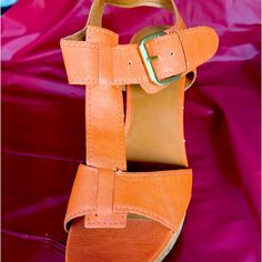 Womansnaturalizer3/4”Wedgeheelsandalcolorrust/Orange Orange Open Toe Wedge Sandals For Spring, Spring Orange Open Toe Wedge Sandals, Casual Orange Platform Heels, Orange High Heel Sandals With Buckle Closure, Orange Platform Wedge Sandals With Round Toe, Orange High Heel Wedge Sandals For Spring, Orange Platform Wedge Heels, Orange Ankle Strap Heels For Beach, Orange Open-heel Beach Heels