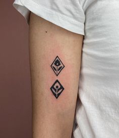 a person with a tattoo on their arm