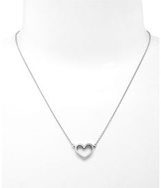 James Avery Petite Heart Necklace | Dillard's Classic Heart-shaped Sterling Silver Necklace, Everyday Heart Shaped Nickel Free Necklace, Everyday Heart-shaped Nickel-free Necklace, Everyday Heart-shaped Nickel-free Necklaces, Everyday Nickel-free Heart Shaped Necklaces, Minimalist Nickel-free Heart Pendant Jewelry, Nickel-free Heart Necklace For Everyday Wear, Silver Dainty Heart Necklace, Classic Open Heart Jewelry For Everyday