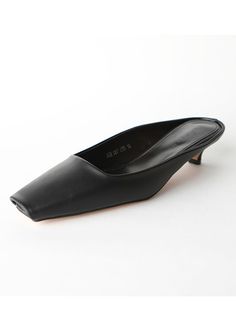 Editor's NotesThe clean silhouette mules feature comfy and easy style with trendy design- Slim fit mules- Kitten heels- Open toe that does not expose the toesMeasuremets(in.)- Size: KR225mm(US5.5) - KR 250mm(US8)- Heel height: 1.6in.- Fits true to the sizeComposition & Care- Synthetic leather- Keep the products away from the moisture, humidity, sweat and heat- Remove spot stains and moisture immediately with a leather cleaner or wet tissue- For cleaning, we recommend to take it to the profes Sleek Closed Toe Mules With Padded Heel, Synthetic Pointed Toe Mules With Contrasting Heel Counter, Pointed Toe Mules With Contrasting Heel Counter, Sleek Closed Toe Mules With Branded Heel Counter, Sleek Mules With Branded Heel Counter, Sleek Slip-on Mules With Pointed Toe, Sleek Closed Toe Mules With Sculpted Heel, Sleek Synthetic Slip-on Mules, Sleek Closed Toe Mules With Removable Insole