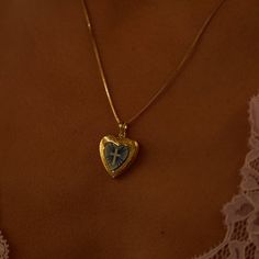 Blue Cross Locket Necklace - The M Jewelers Cross Locket, Cross Photo, 14kt Gold Jewelry, M Jewelers, Gold Locket Necklace, Picture Locket, Cross Heart, Star Necklace Silver, Fine Gold Jewelry