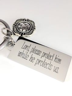 Firefighter keychain protection prayer gift. All our jewelry and gifts are packaged in complimentary gift boxes and a personal note will be included upon request. If you would like a special date or initials engraved on the back of the tag you may enter that information in the PERSONALIZATION section. Ships next business day. Please feel free to contact us with any messages. Thanks so much for stopping by & God Bless! Personalized Rectangular Keychain For Gift, Personalized Rectangular Keychain Gift, Personalized Silver Keychain For Personal Use, Customizable Rectangular Keychains For Gift, Customizable Rectangular Keychains For Gifts, Customizable Rectangular Keychain As Gift, Customizable Rectangular Keychains As Gift, Personalized Silver Keychain Gift, Personalized Silver Keychain