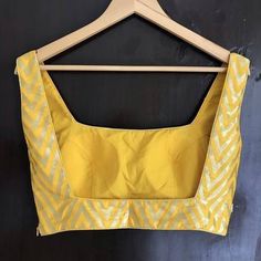 "1. Fabric - Brocade. 2. Customize in any size.  3. Size in inches - 28\", 30\", 32\", 34\", 36\", 38\", 40\", 42\", 44\", 46\", 48\" inches." Brocade Blouse Designs, Sleeveless Blouse Designs, Blouse Lehenga, Blouse Designs Catalogue, Chevron Blouse, Backless Blouse Designs, New Saree Blouse Designs, New Blouse Designs, Sari Blouse Designs