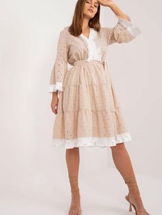 Day Dresses Decorative Tassels, Stil Boho, Cotton Midi Dress, La Fashion, Stunning Dresses, Ponchos, Gorgeous Dresses, Modern Woman, Boho Style