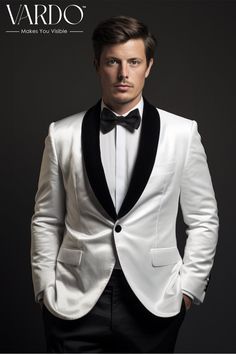 >>ORIGINAL ARTWORK AND CONTENT, PLEASE DO NOT COPY<< Men Jacket, Men Blazer, Men's White Velvet Dinner Jacket - Elegant Formal Wear, Wedding Tuxedo, Classic Evening Attire, Evening Blazer - Classic Formal Blazer, Formal attire. Elevate your style with our exquisite Men's White Velvet Dinner Jacket. This classic piece exudes sophistication and charm, making it the perfect choice for special occasions, formal events, and weddings. Crafted with precision and tailored to perfection, this dinner jacket is a must-have addition to your wardrobe. 👔 Key Features: Luxurious White Velvet Fabric: This dinner jacket is made from premium, soft, and lustrous white velvet, ensuring both comfort and a regal appearance. Timeless Design: The timeless design features a classic single-breasted style with sati White Fitted Blazer With Shawl Collar, Fitted White Blazer With Shawl Collar, White Fitted Shawl Collar Blazer, Classic Long Sleeve Tuxedo For Wedding, Classic Long Sleeve Wedding Tuxedo, Designer White Formal Suits, Fitted White Outerwear For Ceremony, Designer White Evening Blazer, White Fitted Ceremony Outerwear