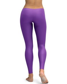 These Solid Lavender leggings will complement any leg it is on! Super soft high quality fabric, made of 82% polyester and 18% spandex, has 4-way stretch. The fabric is sturdy, yet lightweight and breathable, and stretches to fit your body, hugging it in all the right places and bounces back after washing. Purple Stretch Athleisure Leggings, Purple High Stretch Sporty Leggings, Purple Sporty Leggings For Pilates, Sporty Purple Leggings For Pilates, Sporty Purple Tights For Pilates, Purple Compression Leggings For Yoga, Purple Compression Yoga Leggings, Lavender Fitted Full-length Pants, Purple Compression Tights For Yoga