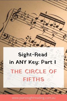 sheet music with the words sight - read in any key part ii exercises on it