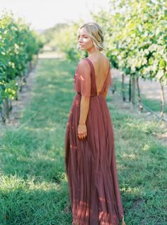 Thea Tulle Dress Deep V Bridesmaid Dress, Boho Bridesmaid Dress, Fall Photoshoot Family, Casual Bridesmaid Dresses, Wedding Parties Colors, Bridesmaid Dresses Boho, Fancy Things, Illusion Tulle, Boho Bridesmaid