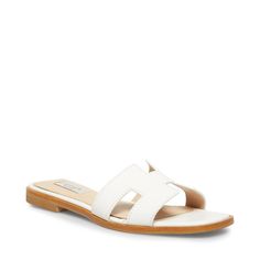 HADYN WHITE LEATHER – Steve Madden White Leather Sandals, Steve Madden Store, Packing Lists, Steve Madden Sandals, Leather Sandals Women, White Sandals, 5 Inch Heels, Designer Sandals, Resort Wear