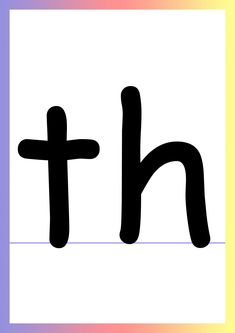 the letter h is in black and white with a rainbow hued background behind it