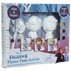 frozen 2 plastic paint activity set