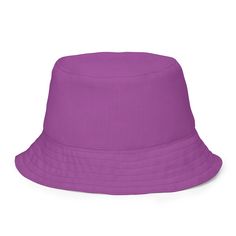 Inspired by the iconic Indian teardrop-shaped motif, our bucket hat is a stylish accessory with a cultural twist! Featuring vibrant shades of purple, yellow, blue, and pink, it's a contemporary interpretation of traditional Paisley design. Shield yourself from the sun in fashion while paying homage to the rich heritage of Indian culture! This reversible bucket hat can be worn on both sides, making it easy to match with different outfits. Made of breathable premium fabric, this hat will become your go-to streetwear accessory. • Made to order. • Indian Paisley design is digital printed on fabric. • 100% polyester • Fabric weight: 8.1 oz/yd² (275 g/m²) • Moisture-wicking and breathable fabric • Linen feel material • Reversible • Available in 3 sizes This product is made especially for you as Spring Bucket Hat In Purple, Spring Purple Bucket Hat One Size, Trendy Purple Summer Hats, Adjustable Purple Bucket Hat For Spring, Trendy Purple Bucket Hat With Curved Brim, Casual Purple Bucket Hat For Spring, Trendy Purple Hat With Short Brim, Trendy Purple Short Brim Hat, Purple Short Brim Bucket Hat For Spring