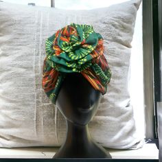 Our head wraps exude timeless sophistication, featuring intricate patterns and vibrant colors inspired by the rich tapestry of African landscapes and traditions. Whether you're stepping out for a special occasion or adding flair to your everyday ensemble, our turban-style wraps are sure to turn heads and spark conversation. Natural Hair Wrap, African Headwrap, African Head Wraps, Head Scarves, African Textiles, Turban Headwrap, Turban Style, Handmade African, African Heritage