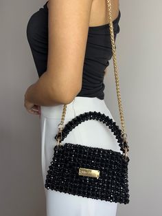 Luxury Beaded Top Handle Evening Bag, Luxury Handheld Beaded Shoulder Bag, Luxury Beaded Shoulder Bag For Fashion, Luxury Beaded Handheld Evening Bag, Luxury Handheld Beaded Evening Bag, Luxury Beaded Shoulder Bag, Luxury Beaded Square Bags, Luxury Square Beaded Bags, Hand Beaded Bag