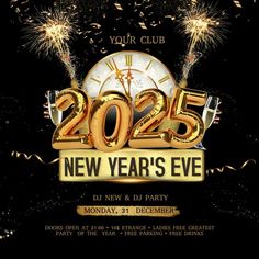 new year's eve party flyer