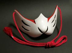 Lower Half Face Mask, Japanese Fox Mask Full Face, Lower Half Mask, White Fantasy Costume Accessories For Cosplay, Handmade Costume Accessories For Cosplay, Handmade Costume Accessories For Cosplay Events, White Cosplay Costume Mask, White Mask For Cosplay, White Mask Costume Accessories For Cosplay