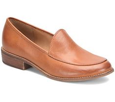 Step into fall in style with the Napoli classic loafer. From Sofft. Shoe Wardrobe, Goat Leather, Classic Silhouette, Leather Slip Ons, Leather Loafers, In Style, Fashion Shoes, Leather Upper, Oxford