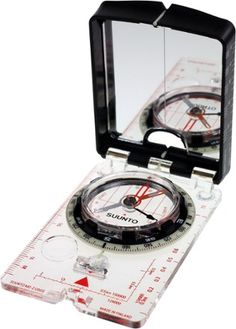 The full-featured Suunto MC-2 G mirror compass lets you take accurate bearings with a sighting notch and mirror. Its patented Global needle works anywhere on earth. Hiking Gadgets, Best Compass, Magnifying Lens, Grey Beards, Inch Ruler, Green Beret, Geocaching, Hiking Equipment, Large Mirror