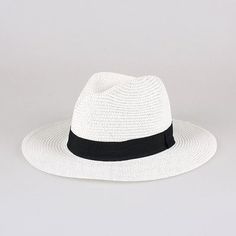 The brim has a wire to keep its shape. Ideal for outdoor activities such as gardening, beaches, swimming pools, parks, camping, hiking, church activities, tournament days, etc.No matter where you wear this stylish cute hat.Youll hear lots of compliments and grab the attention of others while they witness you in your hat! Havana Retro Hatband: 1 1/2 grosgrain or 1 1/2 cotton or 1 Jute Rope or 1 suede leather Climate: Sun   Wear with your stylish outfits! Show people that you know about fashion by accessorizing your outfit with a Panama Hat! Great for formal occasions! Perfect to complete classy outfits for both men and women! Sun Protection! Providing great shade when youre out on a sunny beach day! A fashion statement! Youll hear lots of compliments and grab the attention of others while t White Adjustable Hat For Vacation, White Adjustable Sun Hat For Vacation, Adjustable White Hat For Vacation, Summer Lightweight Adjustable Bucket Hat, Adjustable White Fedora Straw Hat, Trendy Lightweight Adjustable Bucket Hat, Adjustable White Fedora With Short Brim, White Adjustable Fedora With Short Brim, Casual Lightweight Boater Hat For Outdoor