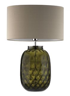 Heathfield & Co Bubble Olive Table Lamp - Decolight Ltd Olive Green Table, Olive Green Bedrooms, Bubble Table Lamp, Green Wall Mirrors, Green Coffee Tables, Instyle Decor, Green Table Lamp, Homemade Furniture, Green Table