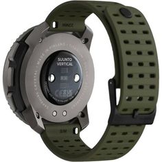 When we want to take our adventures or our fitness to the next level, we rely on the Suunto Vertical Titanium Solar Sport Watch. This premium watch combines rugged durability with advanced features tailored to our favorite outdoor pursuits. The lightweight titanium case and solar-powered battery provide long-lasting performance and durability, allowing us to spend days and weeks outdoors without needing to recharge. With full GPS and mapping capabilities, we can confidently explore new trails, Functional Green Watch With 10atm Water Resistance, Green Digital Watch With 10atm Water Resistance For Outdoor, Green Functional Digital Watch For Outdoor, Green Chronograph Digital Watch For Outdoor, Sporty Outdoor Digital Watch With 10atm Water Resistance, Functional Green Sports Watch, Functional Green Watches For Outdoor Activities, Green Watches For Outdoor Activities, Durable Green Digital Watch For Outdoor