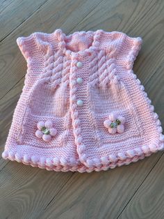 Baby girls cotton handmade vest, pink. Made with love. Cute Pink Cotton Vest, Cute Cotton Sleeveless Sweater Vest, Cute Pink Vest For Spring, Bohemian Leather Bag, 80s Hippie, Handmade Vest, Girls Cotton Dresses, Summer Hats Beach