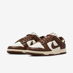 Women's Nike Dunk Low Sail/Cacao Wow-Coconut Milk Size: 8.5.  Color: Brown.  Gender: female.  Age Group: adult. Elegant Sneakers, Jordan Vi, Air Jordan Vi, Nike Models, Limited Edition Sneakers, Air Jordan 3, Air Max 1, Nike Dunk Low, Low Sneakers