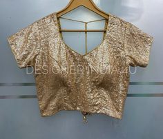 This is a custom stitched Rose Gold Sequins Fabric Blouse for Women and Girls I make it exclusively for my customers by using designer fabrics. I will only make it after you confirm your required size details. Handling time: Don't worry, just tell me, I will process it accordingly and deliver on or before a delivery date you mention. Size: This is custom made as per your size. Any size possible be it for kids or plus sizes women. Post your order I will send you a measuremnts reference sheet usin Gold Sequin Fabric, Wedding Wear Saree, Blouse Tops Designs, Saree Blouses Online, Bridesmaid Saree, Designer Bridal Lehenga, Sequins Fabric, Rose Gold Sequin, Saree Blouses