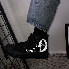 New Style Sailor Moon Canvas Shoes PN2080 Kuromi Shoes, Anime Stuffed Animals, Clothes Teen, Painted Converse, Outfits Anime, Anime Plushies, Cute Kuromi, Clothing Anime, Moon Canvas