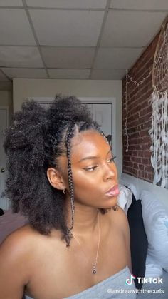 Protective Hairstyles For Natural Hair, Quick Natural Hair Styles, Girls Natural Hairstyles, Hair Twist Styles, Curly Hair Styles Easy, Hairdos For Curly Hair, Natural Curls Hairstyles