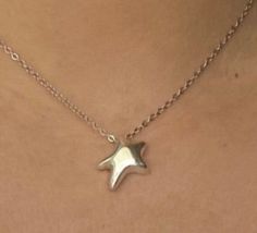 Silver Star Necklace, Pewter Jewelry, Star Necklace Silver, Star Necklace, Silver Stars, Quality Jewelry, New Shop, Silver Necklaces, Time Piece