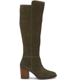 Suede Boots Knee High, American Spirit, Dillard's, Suede Boots, Lucky Brand, Knee High, Clothing Accessories, Vintage Inspired, Heel Height