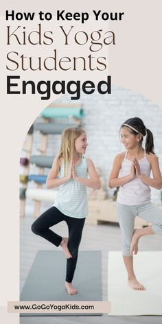 If you want to fully engage children in the overall practice of yoga, Go Go Yoga for Kids will help you successfully merge the life lessons that can be learned from play with the lifelong benefits of yoga. Our award winning kids yoga lesson plans, games and activities will help you confidently teach yoga and mindfulness to children of all ages. #gogoyogakids #yogaforchildren #yogaforteens Engage Kids, Kids Yoga