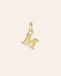 14k solid gold initial charm in a block font in the gold color of your choice (pendant only, does not include chain) wear it by itself or stacked with the charms of your choice, with your initial or your loved ones. Size of Initial: Approx. 5mm Size of Bail: Approx. 2mm(W) by 3mm(H) Weight: Approx. 1 gram Standard Production: 4-7 business days Rush Order Production: 2-4 business days Shipping: Select shipping method at checkout. Shipped from our L.A. Studio. This item is Final Sale. See here for Gold Initial Pendant, Block Fonts, Block Font, Pendant Bails, Gold Initial, Initial Pendant, 2024 Fashion, Initial Charm, Pendant Necklaces