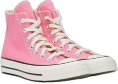 Pink Chuck 70, Chuck 70 Vintage Canvas, Pink Chucks, Canvas Sneakers Womens, Converse Pink, Chuck 70, Converse Sneakers, Vintage Canvas, Sneaker Collection