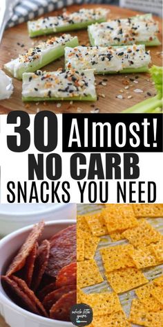 30 no carb snacks that make the best zero carb foods including no carb snacks to buy, no carb sweet snacks, and no carb meals on the go. Zero Carb Snacks, No Carb Snacks, Keto Snack Recipes, Plats Healthy, Low Carb Snack, Zero Carb